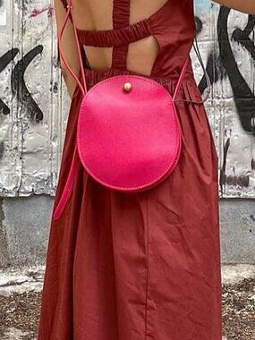 Lindquist Eggi Crossbody Bag in Pitaya